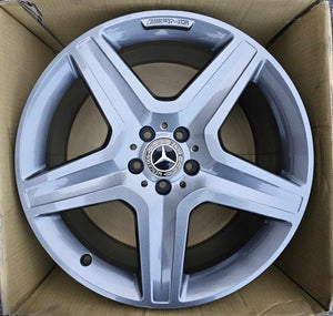 20” Mercedes-Benz GLE 53 AMG Rims 2018 2019 2020 2021 2022 2023 2024 2025 2026 OEM Original Wheels 20x9 Silver with Machine Face