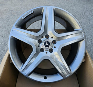 20” Mercedes-Benz GLE 53 AMG Rims 2018 2019 2020 2021 2022 2023 2024 2025 2026 OEM Original Wheels 20x9 Silver with Machine Face