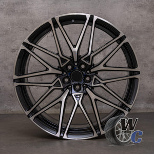 20” Wheels Fit BMW X7 2019–2025 |  Factory Style Rims |  Gloss Black Machined Face |  Set of 4