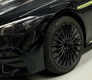 19” Wheels Fit Mercedes-Benz E-Class AMG 2013–2025 |  OE Style Rims |  Gloss Black |  Staggered Set of 4