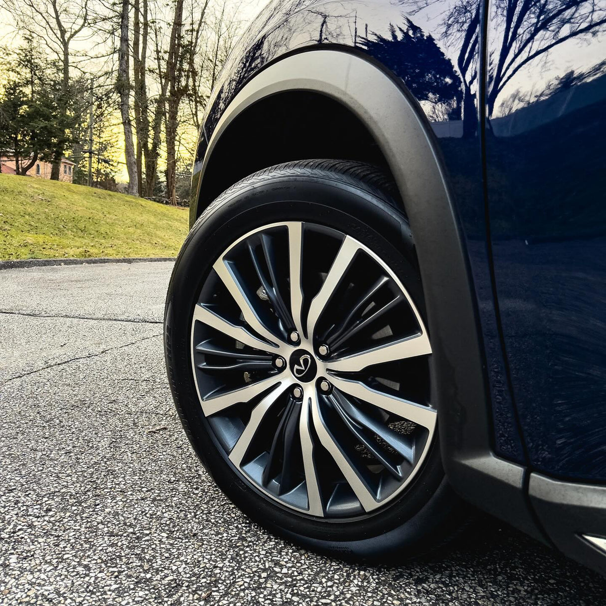20” Infiniti Q45 Rims 1992 1993 1994 1995 1996 1997 1998 1999 2000 2001 2002 2003 2004 2005 2006 OEM Original Wheels 20x8 Gun Metal with Machine Face