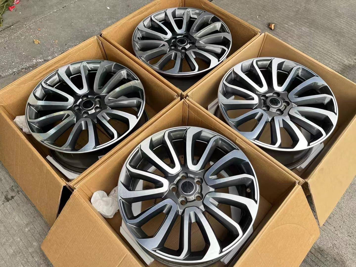 24” Rims - Made to Fit Range Rover Sport | OE Style | 2012 2013 2014 2015 2016 2017 2018 2019 2020 2021 2022 2023 2024 2025 | 24x10 Wheels Brand New - Model 52