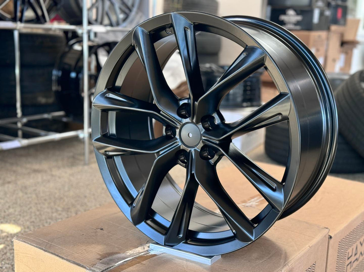 21” Rims - Made to Fit Tesla Model S, Model S Long Range, Model S Plaid | OE Style | 2012 2013 2014 2015 2016 2017 2018 2019 2020 2021 2022 2023 2024 2025 2026 | 21x9/10 Wheels Brand New - Model 37