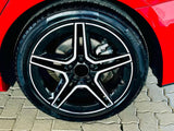 19” Wheels Fit Mercedes-Benz E-Class AMG 2013–2025 |  OE Style Rims |  Gloss Black Machined Face |  Staggered Set of 4