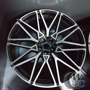 20” Wheels Fit BMW X7 2019–2025 |  Factory Style Rims |  Gloss Black Machined Face |  Set of 4