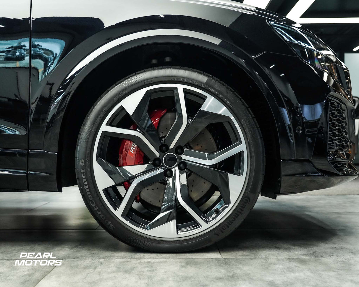 22” Wheels Fit Audi Q5 2018–2025 |  OE Style Rims |  Gloss Black Machine Face |  Set of 4