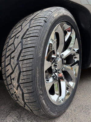 20” Rims – Made to Fit GMC Sierra 1500 | OE Style | 2007 2008 2009 2010 2011 2012 2013 2014 2015 2016 2017 2018 2019 2020 2021 2022 2023 2024 2025 20x9 Wheels Brand New – Model 13