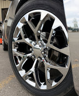 20” Rims – Made to Fit GMC Sierra 1500 | OE Style | 2007 2008 2009 2010 2011 2012 2013 2014 2015 2016 2017 2018 2019 2020 2021 2022 2023 2024 2025 20x9 Wheels Brand New – Model 13