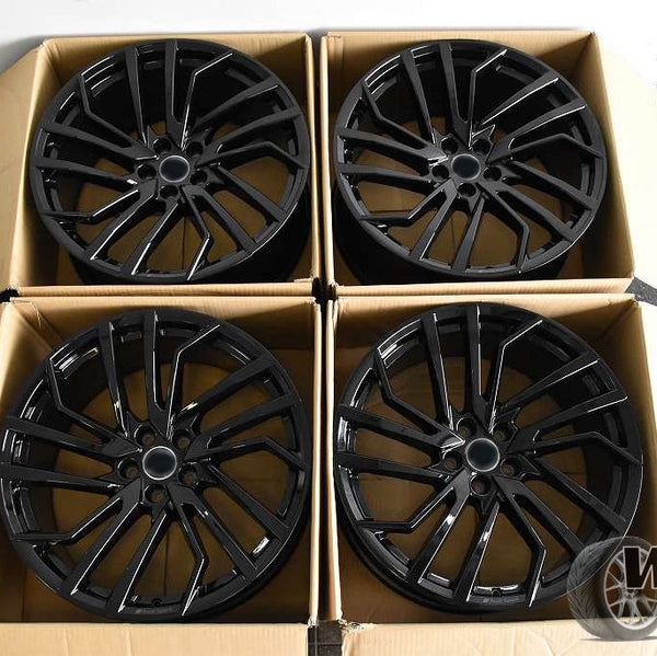 18” Wheels Fit Audi Q3 2016–2024 |  OE Style Rims |  Gloss Black |  Set of 4