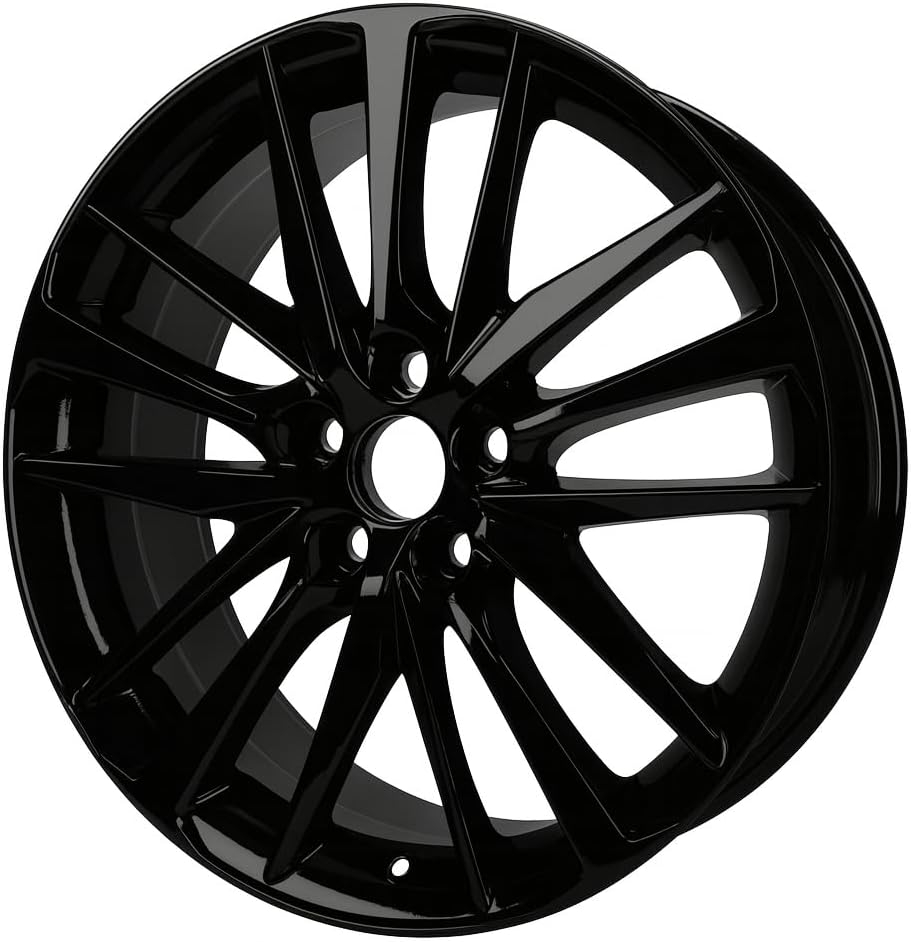 New Replacement 19 Inch Wheel For Toyota Camry XSE XLE LE SE LE Hybrid OEM Style Aluminum Alloy Rim for 2020 2021 2022 2023 2024 | 19x8" | Gloss Black Factory Replacement Rim 4261106J70 (42611-06J70)