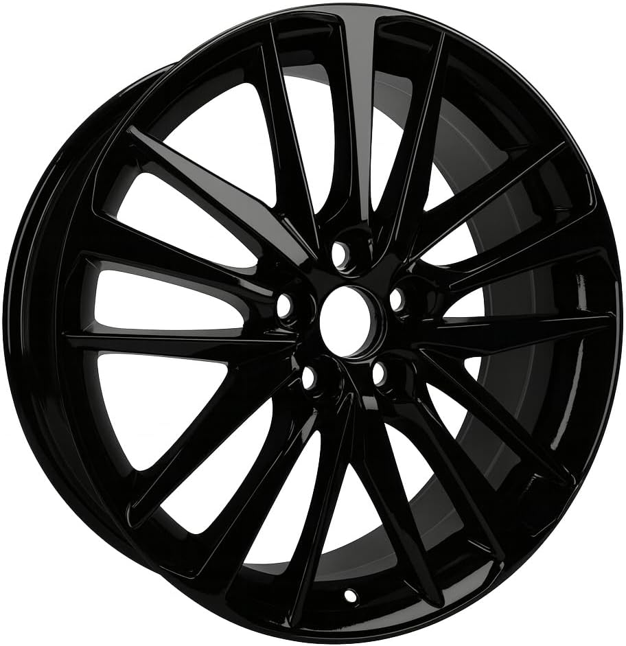 New Replacement 19 Inch Wheel For Toyota Camry XSE XLE LE SE LE Hybrid OEM Style Aluminum Alloy Rim for 2020 2021 2022 2023 2024 | 19x8" | Gloss Black Factory Replacement Rim 4261106J70 (42611-06J70)
