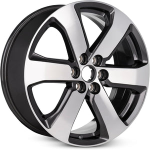 20” GMC Canyon Rims 2015 2016 2017 2018 2019 2020 2021 2022 OEM Original Wheels 20x8 Gun Metal w/ Machine Face