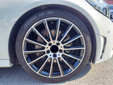 19” Wheels Fit Mercedes-Benz E-Class AMG 1995–2026 |  OE Style Rims |  Gloss Black Machined Face |  Staggered Set of 4