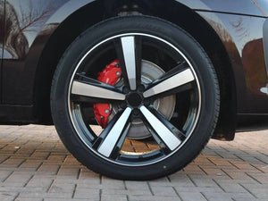 21” Wheels Fit PORSCHE MACAN ALL MODELS 2019–2025 |  OE Style Rims |  Gloss Black Machined Face |  Staggered Set of 4