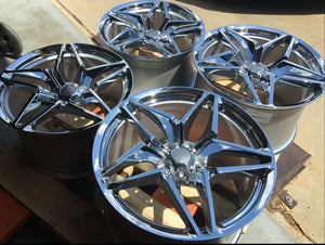 17” Rims – Made to Fit Chevrolet Camaro Base / RS / Z28 / SS | OE Style | 1993 1994 1995 1996 1997 1998 1999 2000 2001 2002 17x9.5/11 Wheels Brand New – Model 59