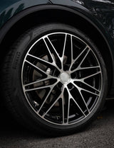 21” Wheels Fit Porsche Cayenne 2011–2026 |  OE Style Rims |  Gloss Black Machined Face |  Staggered Set of 4