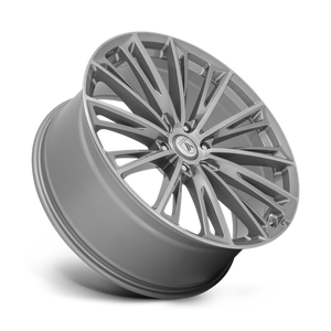 20X10.5 Asanti Black ABL30 CORONA TITANIUM BRUSHED 5X120