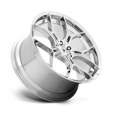 22X9 Asanti Black ABL-37 MONARCH CHROME 5X115