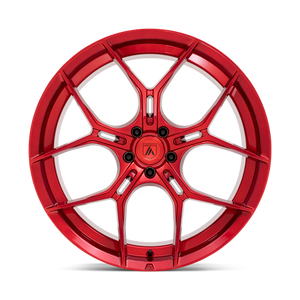 20X9 Asanti Black ABL-37 MONARCH CANDY RED 5X120