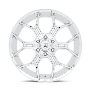 22X9.5 Asanti Black ABL-38 MONARCH TRUCK CHROME 6X135