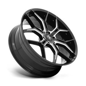 22X9.5 Asanti Black ABL-38 MONARCH TRUCK GLOSS BLACK MILLED 6X139.7