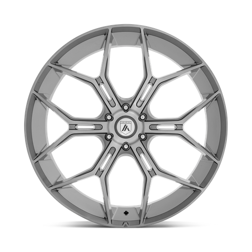 24X10 Asanti Black ABL-38 MONARCH TRUCK TITANIUM BRUSHED 6X139.7