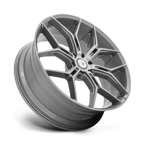 22X9.5 Asanti Black ABL-38 MONARCH TRUCK TITANIUM BRUSHED 6X120