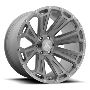 20X10 Asanti Off Road AB813 CLEAVER TITANIUM-BRUSHED 8X180