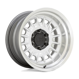 16X8 Black Rhino Hard Alloys ALISO GLOSS SILVER W/ MIRROR CUT 5X139.7