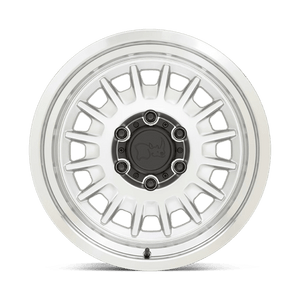 17" Black Rhino Hard Alloys ALISO GLOSS SILVER W/ MIRROR CUT 6X114.3