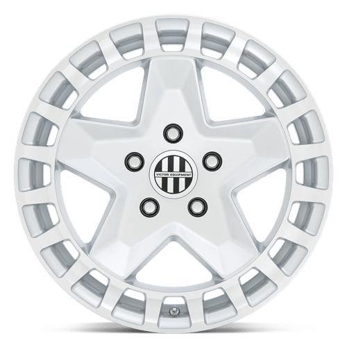 17X8 Victor Equipment ALPEN GLOSS WHITE 5X130