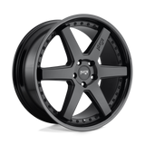 18X9.5 Niche 1PC M192 ALTAIR GLOSS BLACK MATTE BLACK 5X112