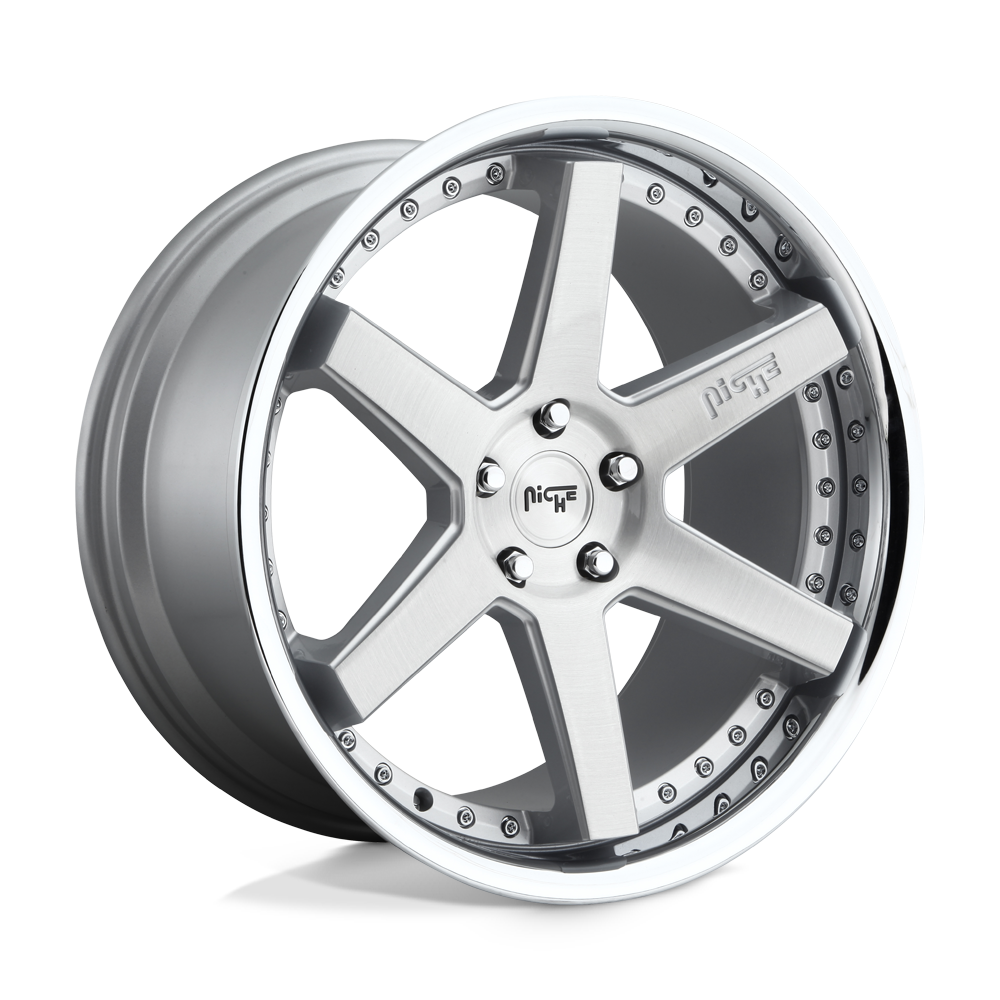 20X10.5 Niche 1PC M193 ALTAIR GLOSS SILVER 5X120
