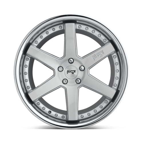 20X10.5 Niche 1PC M193 ALTAIR GLOSS SILVER 5X120