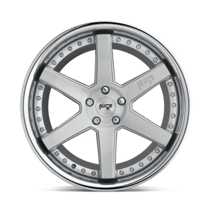 20X10.5 Niche 1PC M193 ALTAIR GLOSS SILVER 5X120