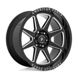 20X10 American Force Cast AC002 TRAIL GLOSS BLACK MILLED 6X135