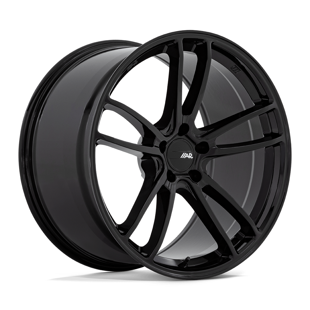 20X10 American Racing AR941 MACH FIVE GLOSS BLACK 5X120