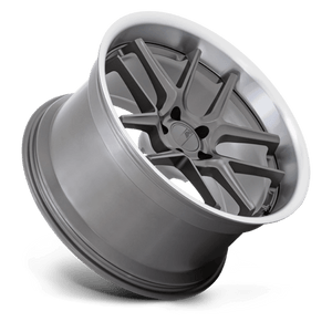 20X9.5 American Racing AR942 BISHOP MATTE GUNMETAL W/ MACHINED LIP 5X115