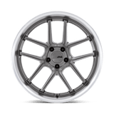 20X9.5 American Racing AR942 BISHOP MATTE GUNMETAL W/ MACHINED LIP 5X115
