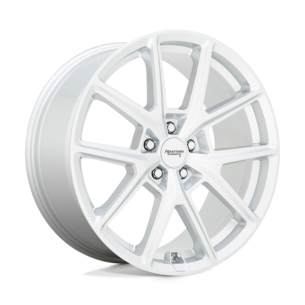 17X8 American Racing AR943 HYPER SILVER 5X105