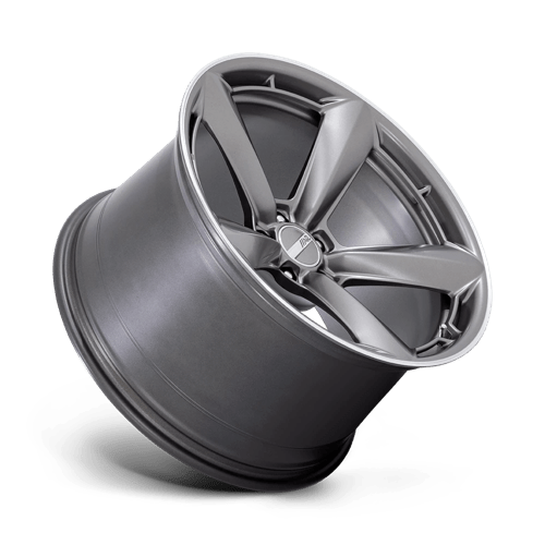 20X12 American Racing TTF MATTE ANTHRACITE W/ MACHINED L 5X115