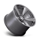 20X11 American Racing TTF MATTE ANTHRACITE W/ MACHINED L 5X120