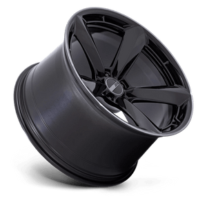 20X12 American Racing TTF GLOSS BLACK W/ DDT LIP 5X115