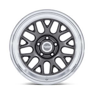 17X7 American Racing Vintage VN516 G-FORCE MATTE ANTHRACITE W/ DC-LIP 5X120.65