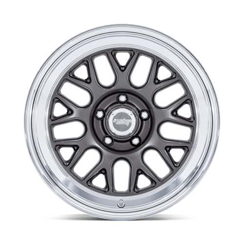 17X9 American Racing Vintage VN516 G-FORCE MATTE ANTHRACITE W/ DC-LIP 5X114.3