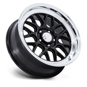 18X8 American Racing Vintage VN516 G-FORCE GLOSS BLACK W/ DC-LIP 5X120.65