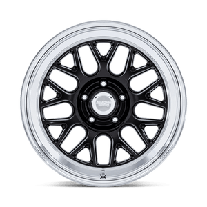 18X8 American Racing Vintage VN516 G-FORCE GLOSS BLACK W/ DC-LIP 5X114.3