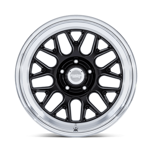 20X10 American Racing Vintage VN516 G-FORCE GLOSS BLACK W/ DC-LIP 5X120.65