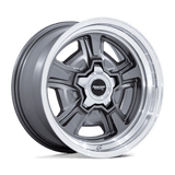 18X8 American Racing Vintage VN517 MARAUDER ANTHRACITE W/ DIAMOND CUT LIP 5X139.7