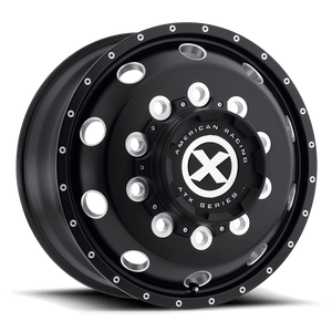 22.5X9 ATX AO400 BAJA GLOSS BLACK MILLED 10X285.75